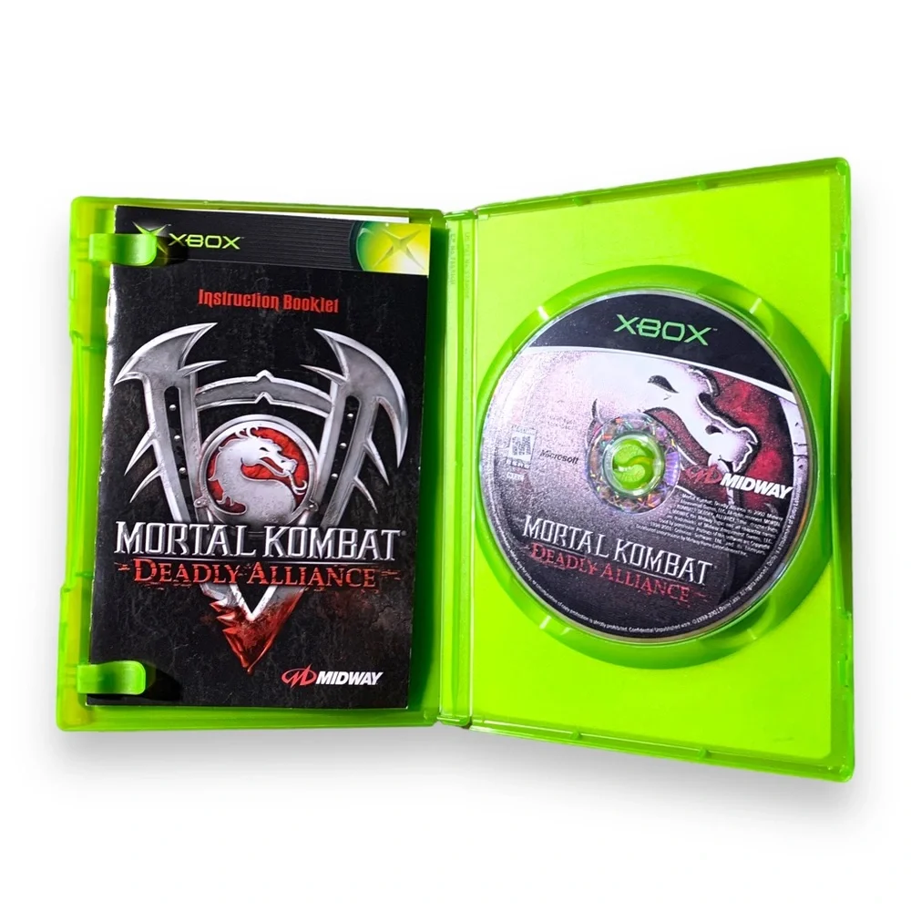 Mortal Kombat: Deadly Alliance Platinum Hits (Microsoft Xbox, 2003)
